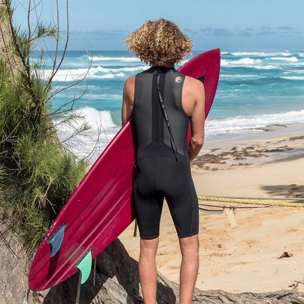 2026 O'Neill Mens O'Riginal 2mm Back Zip Short John Wetsuit 4529 - Black